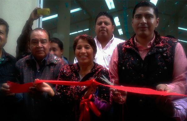 Inaugura Soraya Córdova obras en Huejotzingo