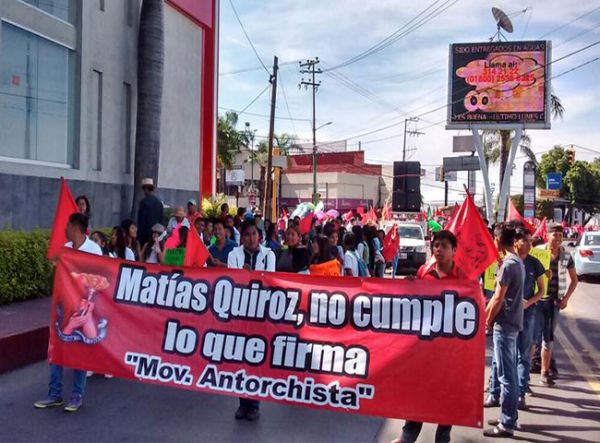 Prepotencia del gobierno perredista de Morelos