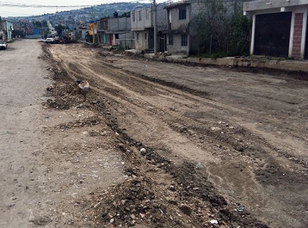 Logra Antorcha pavimentación en Santa Catarina  