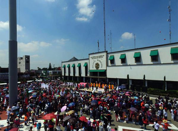 10 mil antorchistas en Ecatepec
