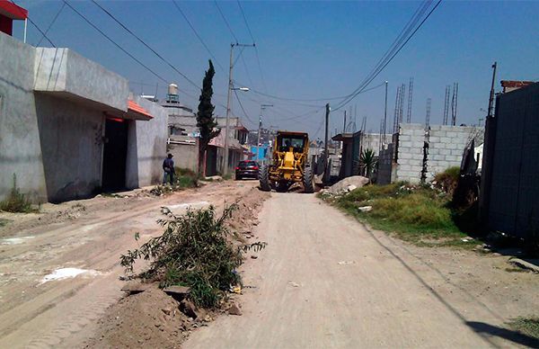 Apoya Antorcha a vecinos con rastreo de calles