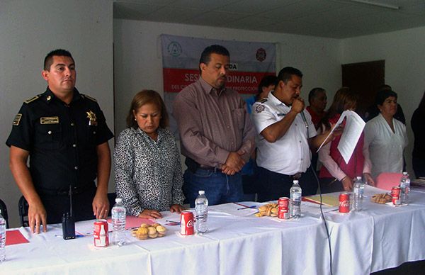 Trabajan en conjunto para atender posibles contingencias por lluvias