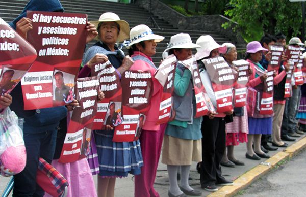 No hay rendición, se busca justicia