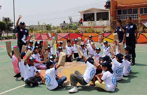 Gestiona Antorcha talleres infantiles de seguridad