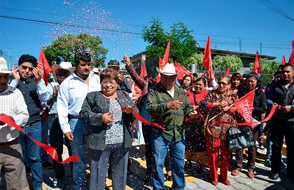 Termina primera etapa de inauguraciones en Atlixco