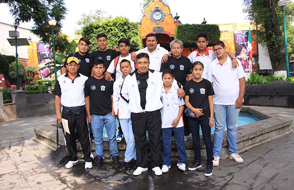 Frontonistas chimalhuacanos listos para Olimpiada Nacional Infantil y Juvenil