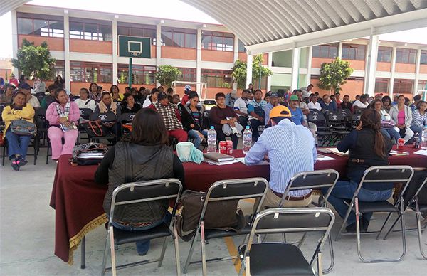 Realizan reunión líderes vecinales en Ecatepec