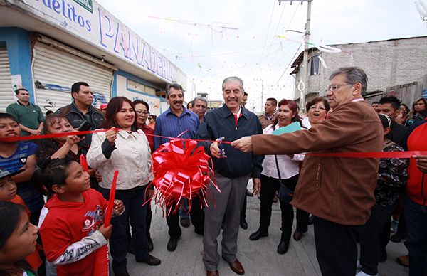 El progreso de Chimalhuacán es el resultado del trabajo organizado