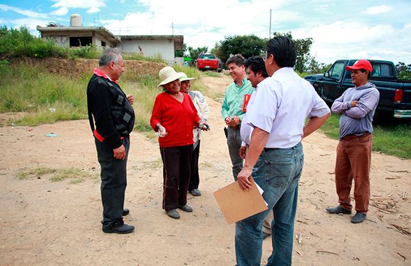 Evalúa edil necesidades en Ocoyucan