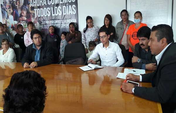 Logra Antorcha compromisos de delegado de SEDESOL