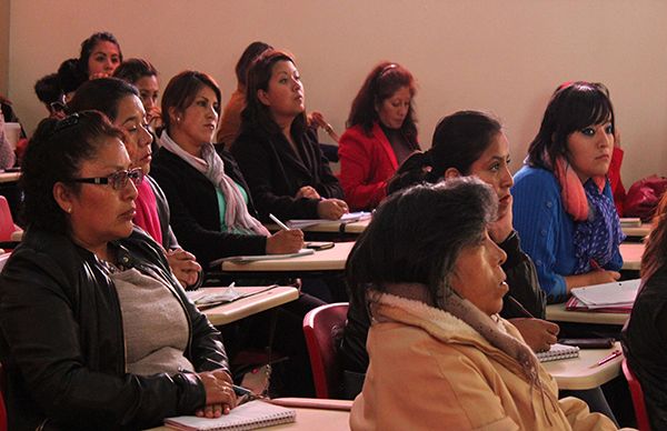 Capacitación a profesoras de escuelas del DIF Ixtapaluca