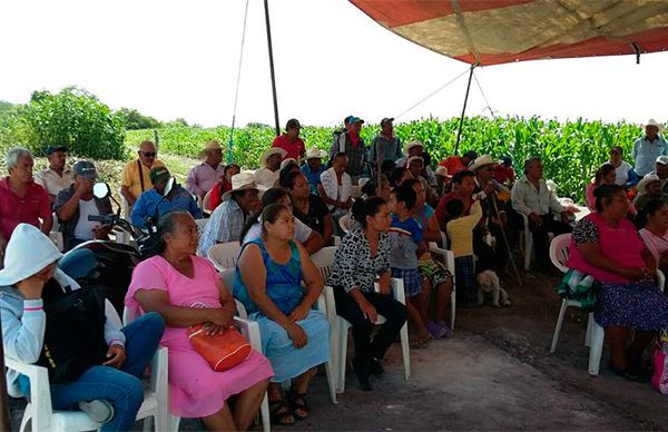 Amenazan a campesinos con desalojo