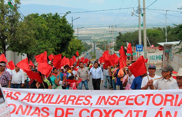 Antorchistas exigirán, otra vez, solución en Coxcatlán