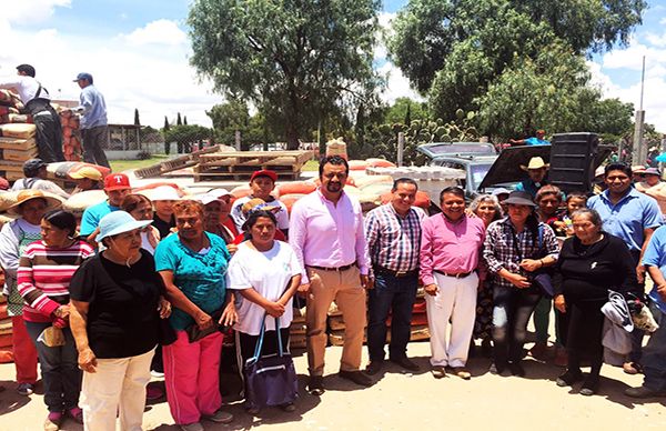 Logran 600 apoyos a la vivienda para organizados en municipio de Pinos