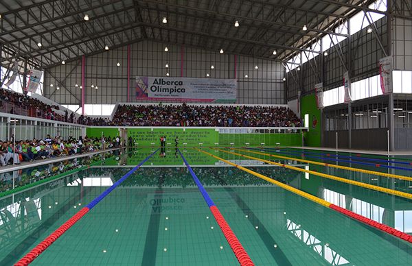 Inauguran la primera alberca olímpica de Chimalhuacán - Movimiento  Antorchista Nacional