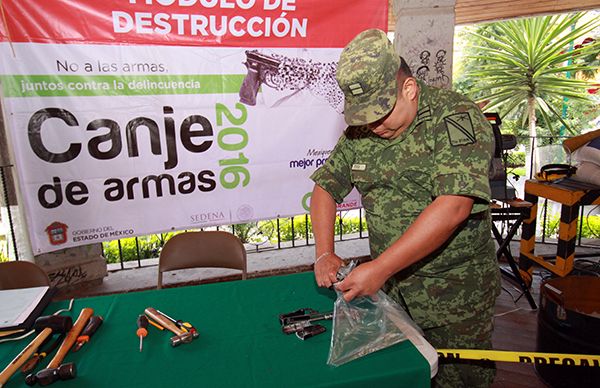  Inicia programa Canje de Armas 2016  