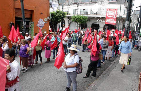 Antorcha inicia marchas 