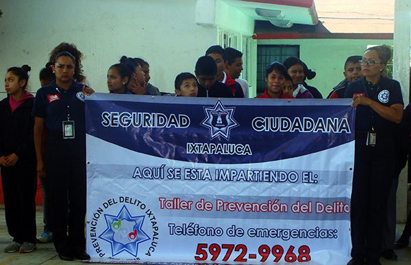 Educan a niños, niñas y jóvenes en temas de seguridad