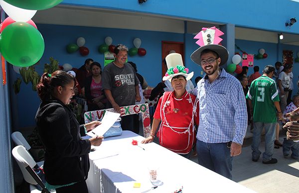 Inician festejos patrios en Chimalhuacán