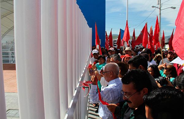 Inauguran Unidad Deportiva en Balcones del Sur