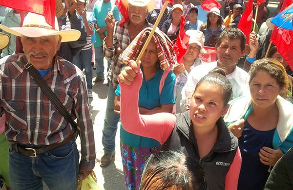  Sagarpa sigue sin cumplir compromisos a campesinos 