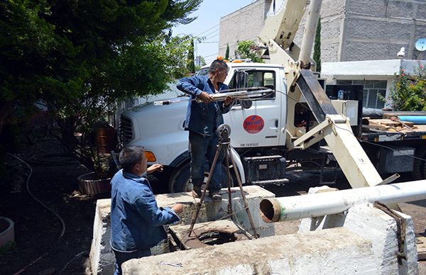 Suministran agua potable a 12 mil familias