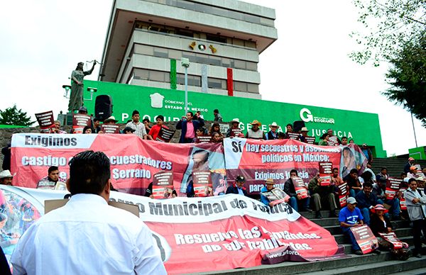   Campesinos de Toluca piden justicia para Manuel Serrano Vallejo