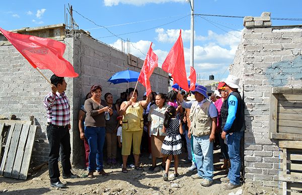 Continúan gestiones en beneficio de chimalhuacanos 