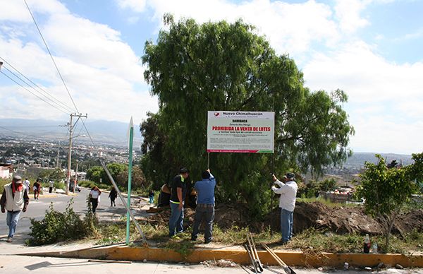  Previenen asentamientos irregulares