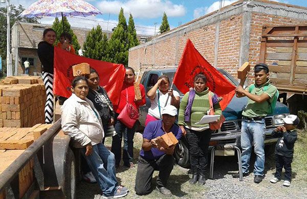 Llega material para vivienda a Dolores Hidalgo