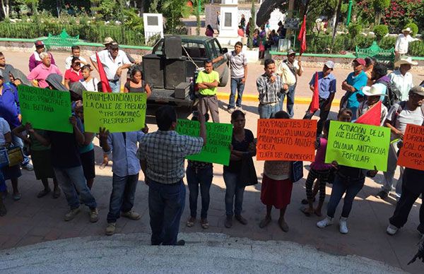 Protestarán antorchistas de Tlapa por incumplimiento del alcalde