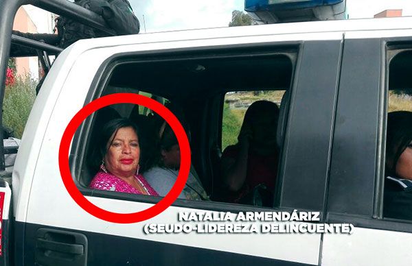 Apadrina diputado perredista a pseudolideresa delincuente 