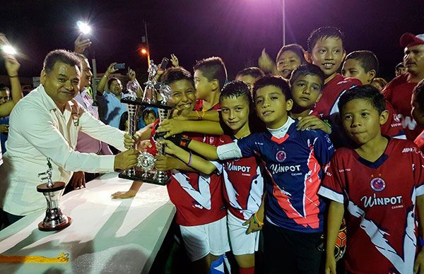 Un éxito, el Torneo de Fútbol Infantil de Ciudad Victoria