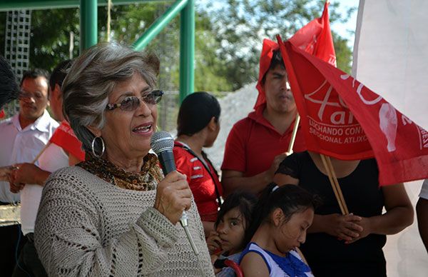  Logra Antorcha techado para Atzompa