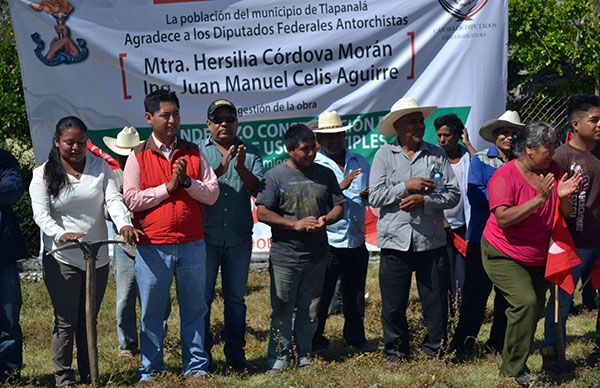  Inician los trabajos de dos obras en Tlapanalá