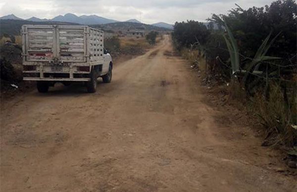 Dio inicio pavimentación del camino Rincón del Estaño 