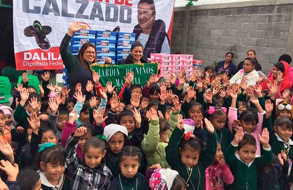 2 mil pares de zapatos entregados