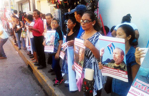 Tabasqueños, solidarios con el pueblo cubano