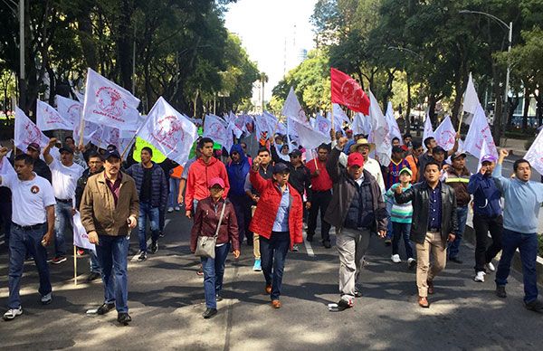 Protestarán 20 mil mexicanos a Segob Federal porque dependencia incumple acuerdos