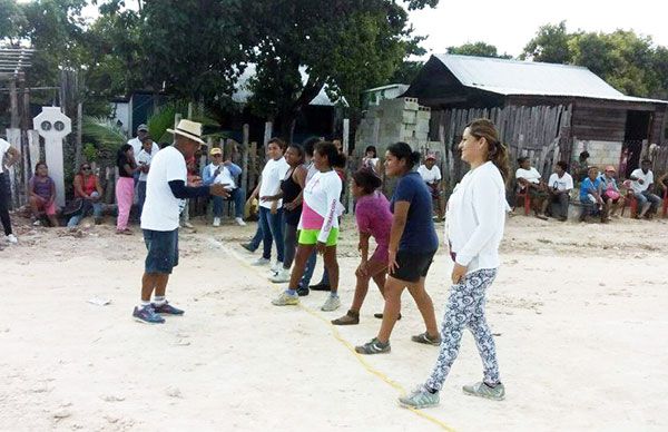 Primer encuentro deportivo en Chetumal 