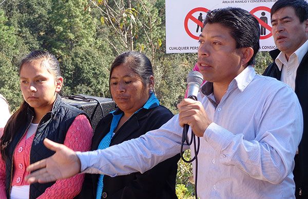 Dieron banderazo de obra en Zautla