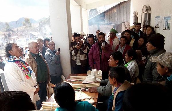  Tomó protesta Adolfo Orozco como Gobernador Tradicional de Santa María de Ocotán