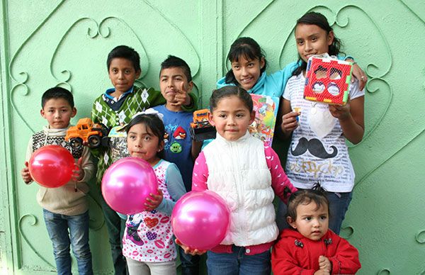 Más de 58 mil niños chimalhuacanos reciben juguetes   