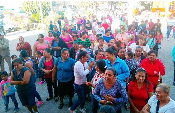 Antorchistas de González, preparados para participar la Nacional Cultural