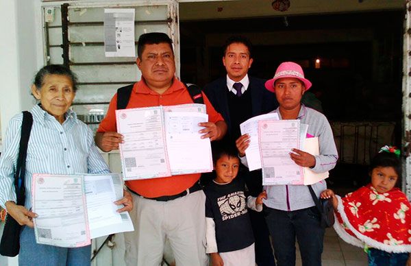  Jornada gratuita de resgistro civil en colonias populares