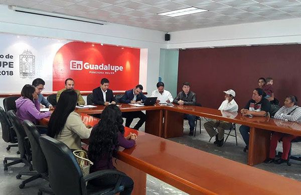  Guadalupenses  esperan que reunión con Secretario de Gobierno dé soluciones