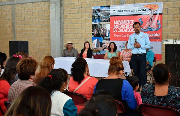 En Casa Blanca, celebran 11 años de progreso de mano de Antorcha