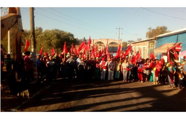 Logran pavimentación por cinco mdp en Santa Elena, Maravatío