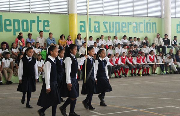 Escuelas Antorchistas llevan a cabo Primer Concurso de Escoltas en Córdoba