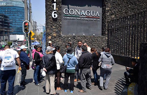 Nueve mil texcocanos sin agua piden intervención de Conagua 